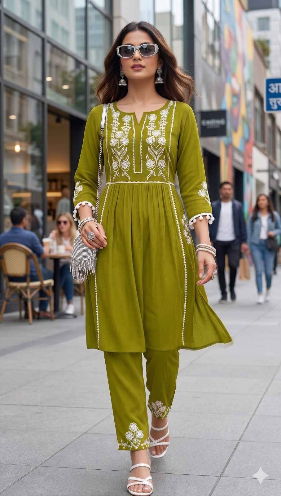 VENILA By Fashid 01 to 04 Designer Casuals Wear Collection Viscose Kurtis With Bottom Hand work At Wholesale Price